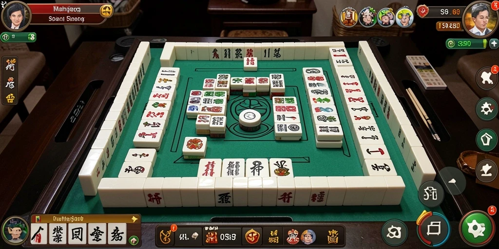 Screenshot gameplay S80 yang menunjukkan keseruan permainan Mahjong.